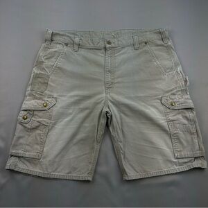 Carhartt Tan Cargo Shorts for Men